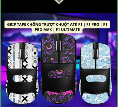 Miếng Dán Chống trượt | Grip Tape (Griptape) Chống Trượt Cho Chuột ATK f1 | f1 pro | f1 pro max | F1 ultimate - skin