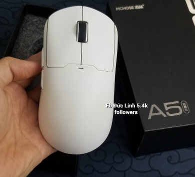 Chuột Mchose A5 Pro 3395 White 2nd Full Box