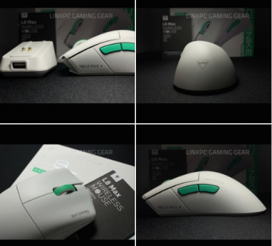 Chuột Gaming Machenike L8 Max - PAW3395 - 3 Mode + Dock  