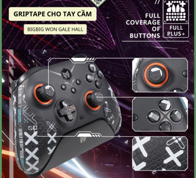 Miếng Dán Grip Tape (griptape) 3M Chống Trượt Cho Tay cầm Bigbig Won Gale Hall
