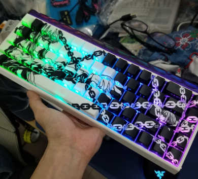Keycap Makima Chain Xuyên Led Profile Cherry 130 nút