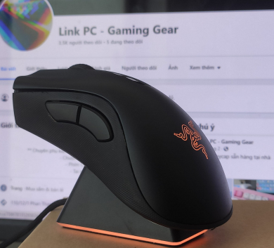 Chuột Chuột Razer DeathAdder V2 Pro 2nd  - Wireless 2.4G / Bluetooth / Dây  - Có Dock sạc