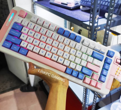 Phím cơ Mchose X75 2nd 3 mode - Sw Hyacinth