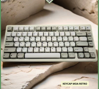 Bộ Keycap MOA RETRO - PROFILE MOA - New. nhựa PBT