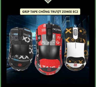 Miếng Dán Chống trượt | Grip Tape (Griptape) Chống Trượt Cho Chuột Zowie Zowie S1 S2  S1C S2C