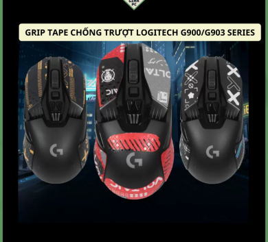 Miếng Dán Chống trượt | Grip Tape (Griptape) Chống Trượt Cho Chuột Logitech G903 | G903 hero | G900