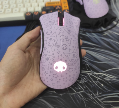 Chuột Gaming Có Dây Razer Deathadder Essential x Sanrio Kuromi - Bản Limited - Chính Hãng - Like new - Bao nhận App Razer