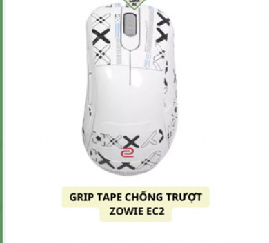 Miếng Dán Chống trượt | Grip Tape (Griptape) Chống Trượt Cho Chuột Zowie Zowie Ec2 Ec2 wireless - White full lưng