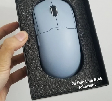 Chuột Mchose A5 Ultra 4khz 3395 Blue 2nd đẹp Full Box