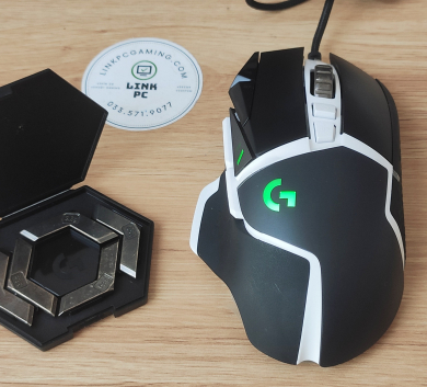 Chuột Gaming Logitech G502 Hero   Chính hãng Cũ + Mod vỏ SE Mới - BAO NHẬN G HUB Full Phụ Kiện