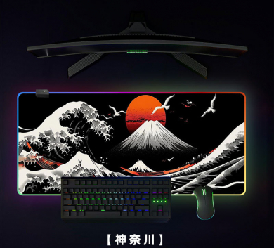PAD Chuột LED RGP Full Size 900x400x4mm Kanagawa