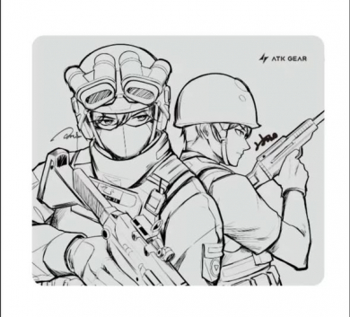 ATK Anime Mouse Pad – Delta