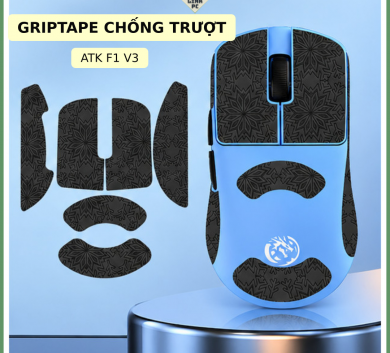 Miếng Dán Chống trượt | Grip Tape (Griptape) Chống Trượt Cho Chuột ATk F1 V3
