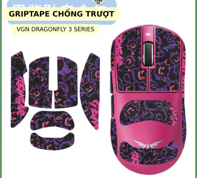 Miếng Dán Chống trượt | Grip Tape (Griptape) Chống Trượt Chuột Vgn Dragonfly 3 series