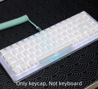 Keycap Side Print White Profile Cherry 140 nút