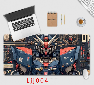 Pad chuột - deskmat size lớn 90x40 cm dày 4mm may viền - Mẫu Ljj004