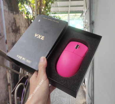Chuột Không Dây VXE R1 Pro Max Pink - 3395 2nd - Đẹp