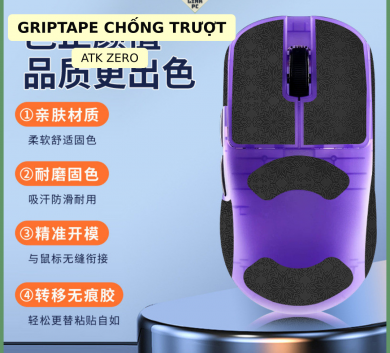 Miếng Dán Chống trượt | Grip Tape (Griptape) Chống Trượt Cho Chuột  ATk Zero