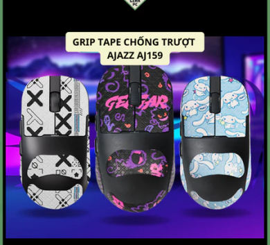 Miếng Dán Chống trượt | Grip Tape (Griptape) Chống Trượt Cho Chuột Ajazz AJ159 Series