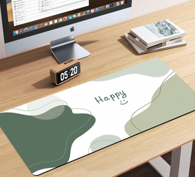 Pad chuột - deskmat size lớn 90x40 cm dày 4mm may viền - Mẫu AMD-06v