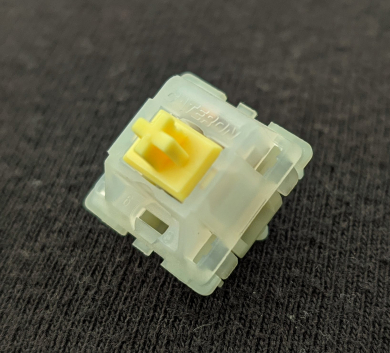 Switch bàn phím cơ -Switch Gateron Milky Yellow Pro -Có Prelube - Linear (5pin)
